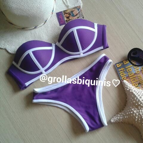 Biquini 3D Roxo