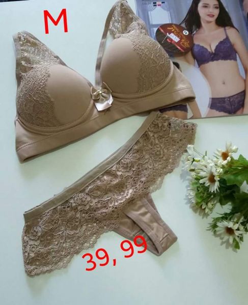 Conjunto lingerie fio dental Ana