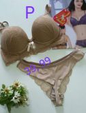 Conjunto lingerie fio duplo Elis